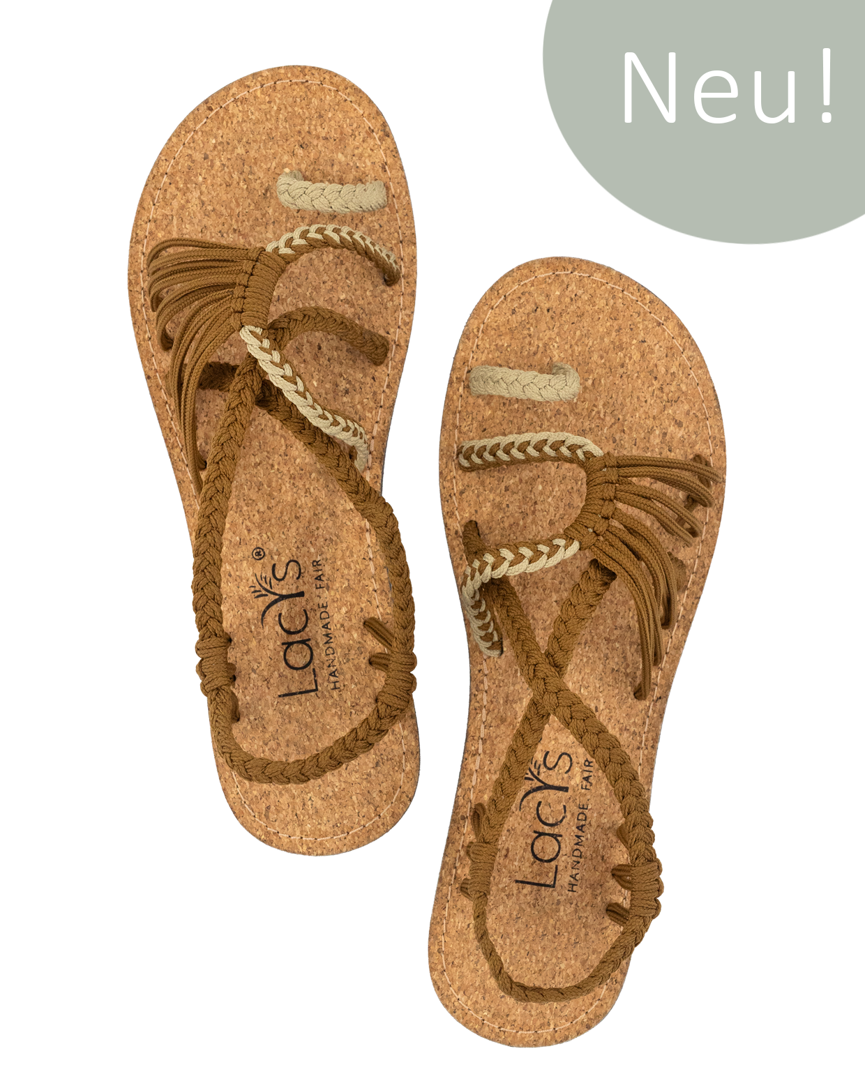 Sandale Caramel