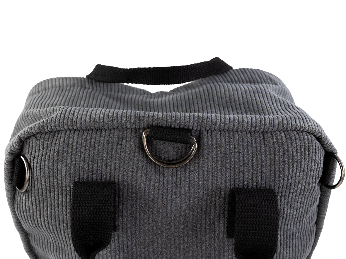 4in1 Tasche Kurt - Grau / Schwarz